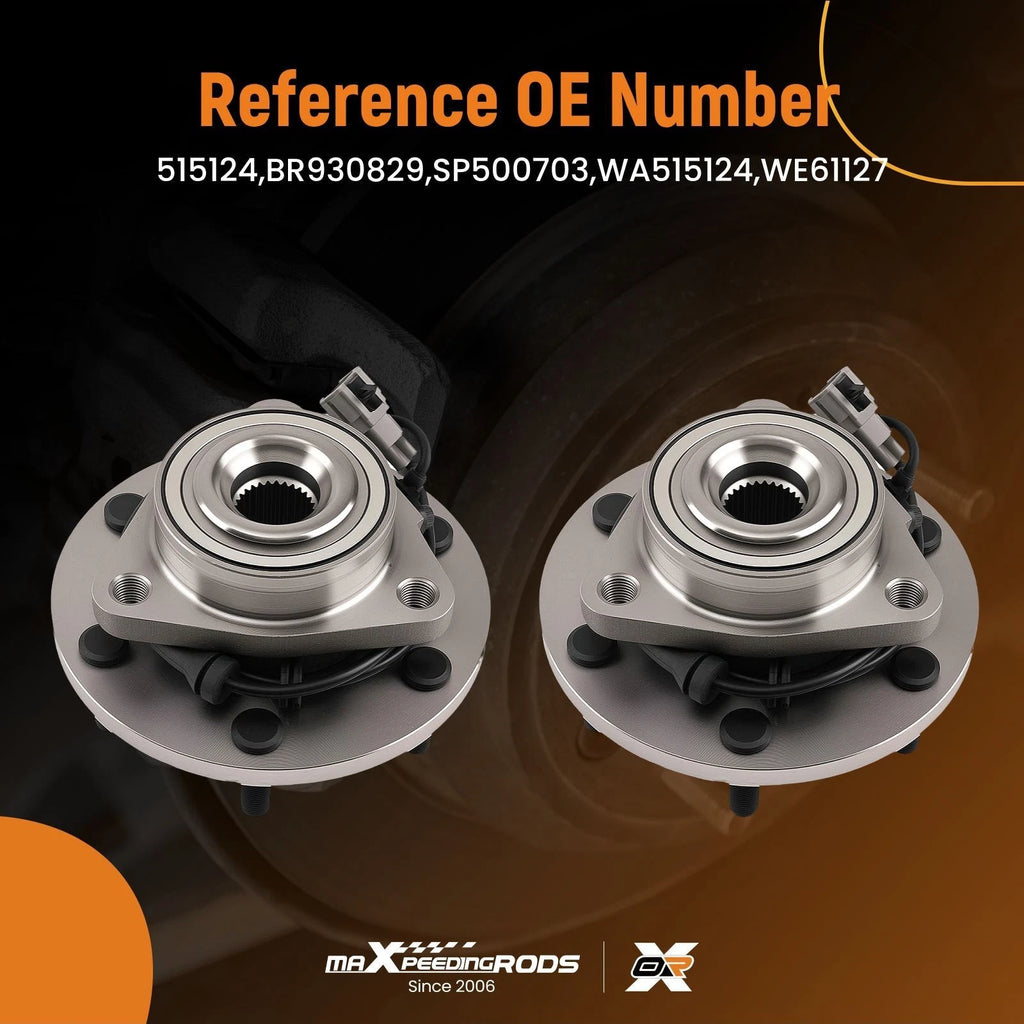 Front Left Wheel Hub Bearing for INFINITI QX56 NISSAN Armada TITAN (2004–2015)