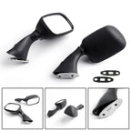 Mirrors for Suzuki GSXR 600 750 1000 2001-2002, Hayabusa GSXR 1300 1999-2010 Black