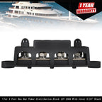 Power Distribution Block for 12V Systems (250A, 4 Post)