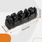 Driver Left Master Power Window Switch for Chevrolet Tahoe (2003–2006) 15883319