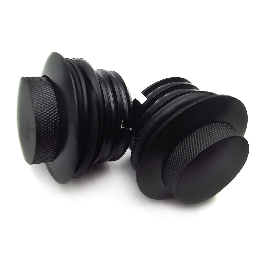 Pop Up Vented Fuel Tank Cap Set for Harley (1982–2010)