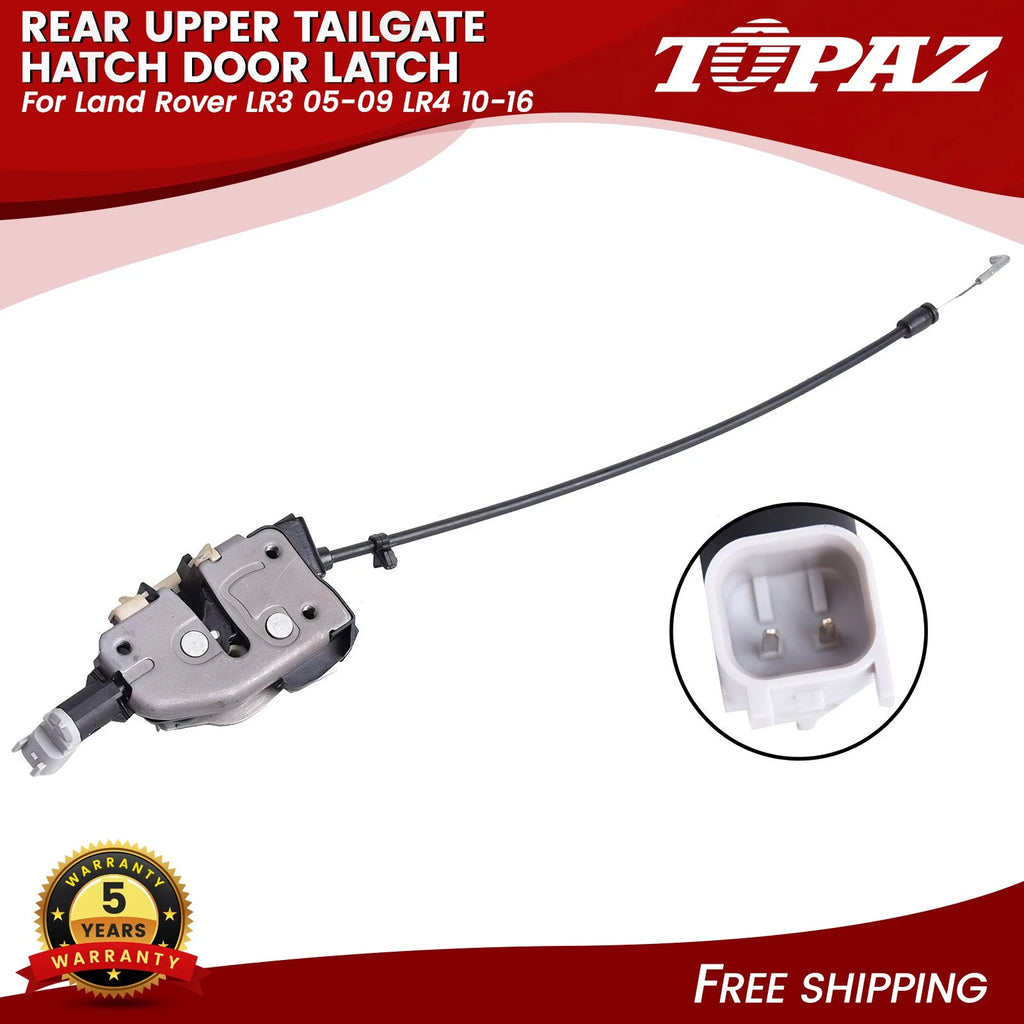 Rear Upper Tailgate Hatch Door Latch for Land Rover LR3 LR4 (2005–2016)