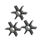 3X Outboard Water Pump Impeller for Mercury (47-430262Q02, 47-43026T2, 18-3056)