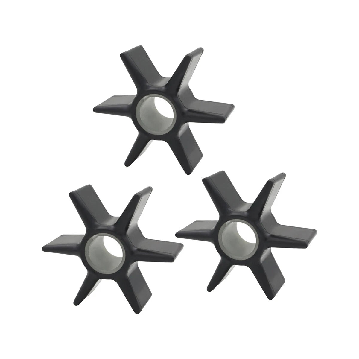 3X Outboard Water Pump Impeller for Mercury (47-430262Q02, 47-43026T2, 18-3056)