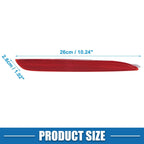 2pcs Rear Bumper Red Reflector BFF4-51-5L0A for Mazda 3 BL (2009–2013)