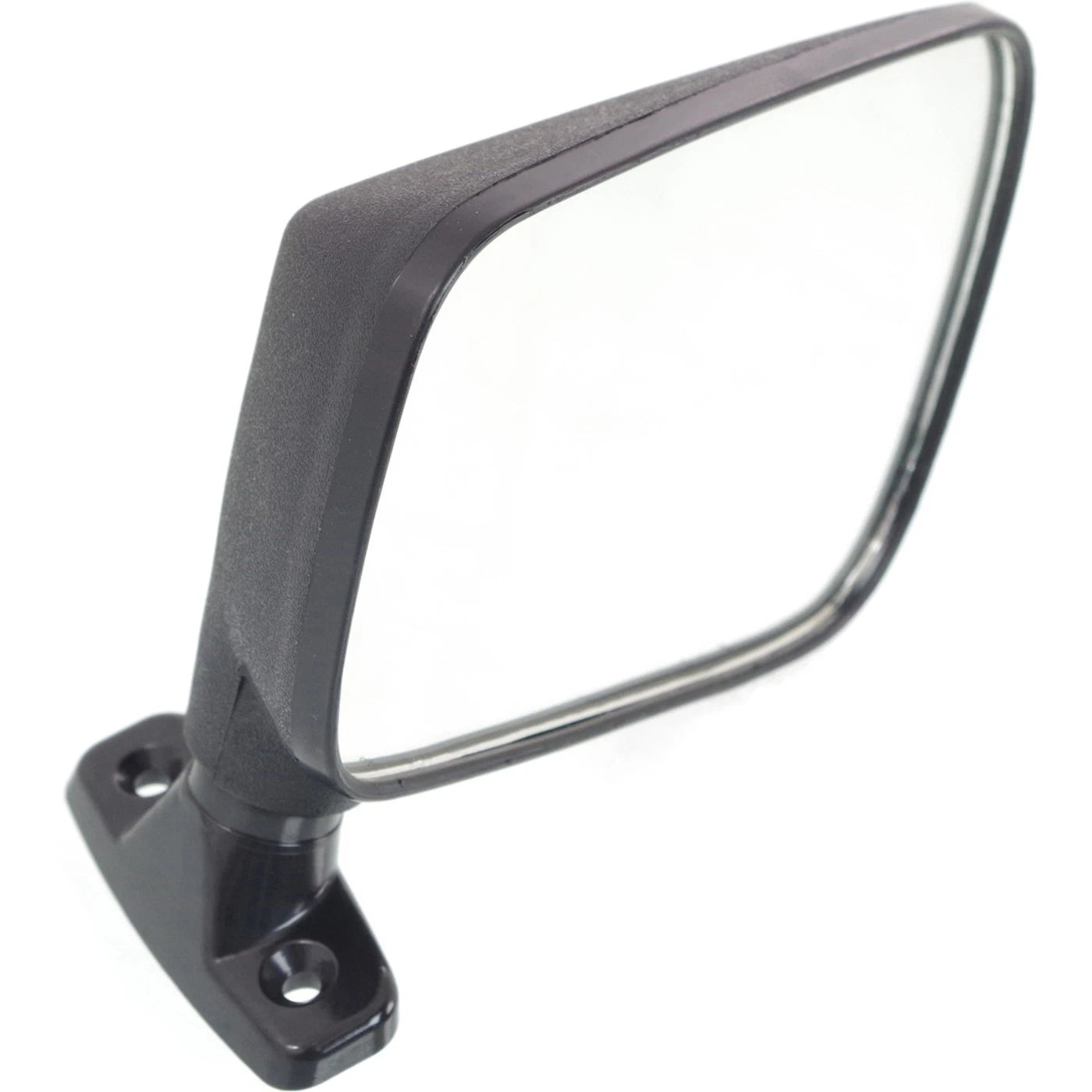Manual Remote Mirror for Volkswagen Jetta (1980–1984) Right Side Textured Black