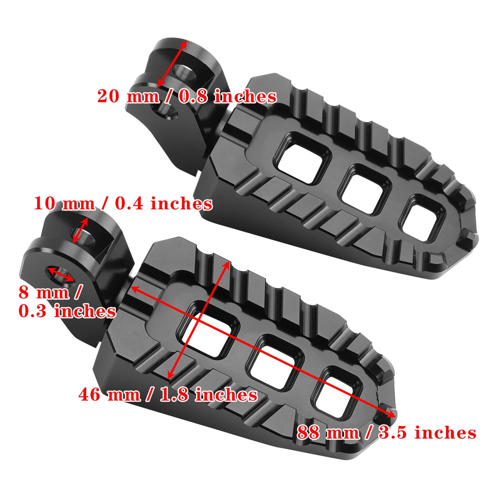 Front Footrests Foot Pegs for Scrambler 400X (2023–2024) T2