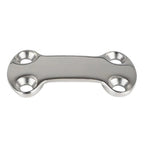 Set of 4 Stainless Steel Marine Pad Eye Plates for Sailing and Boating