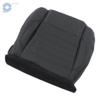 Leather Perforated Driver Side Bottom Seat Cover for Ford Mustang GT (2010–2014)