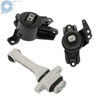3X Engine Motor & Trans Mount Set M655 for Kia Optima (2015) 2.4L Auto