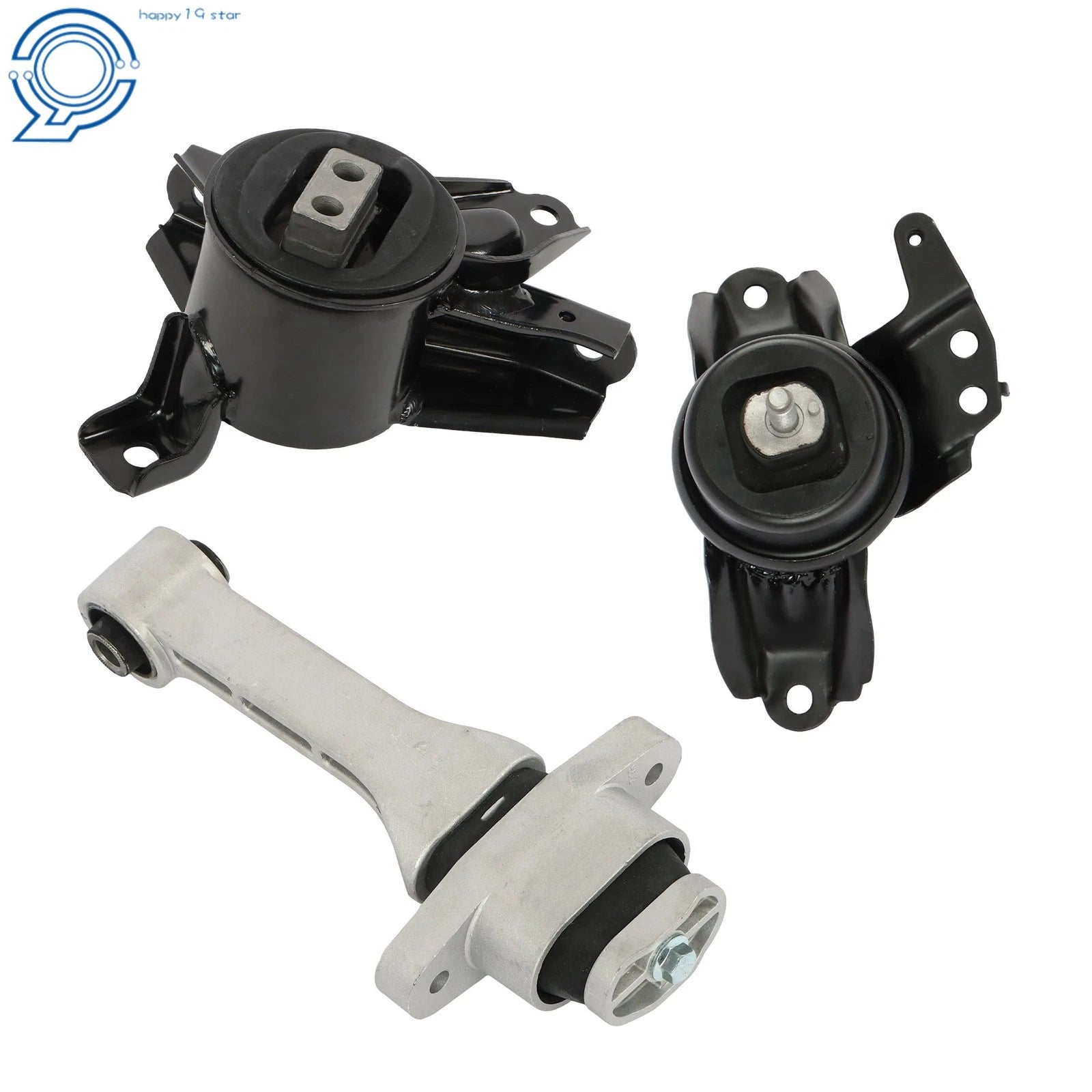 3X Engine Motor & Trans Mount Set M655 for Kia Optima (2015) 2.4L Auto