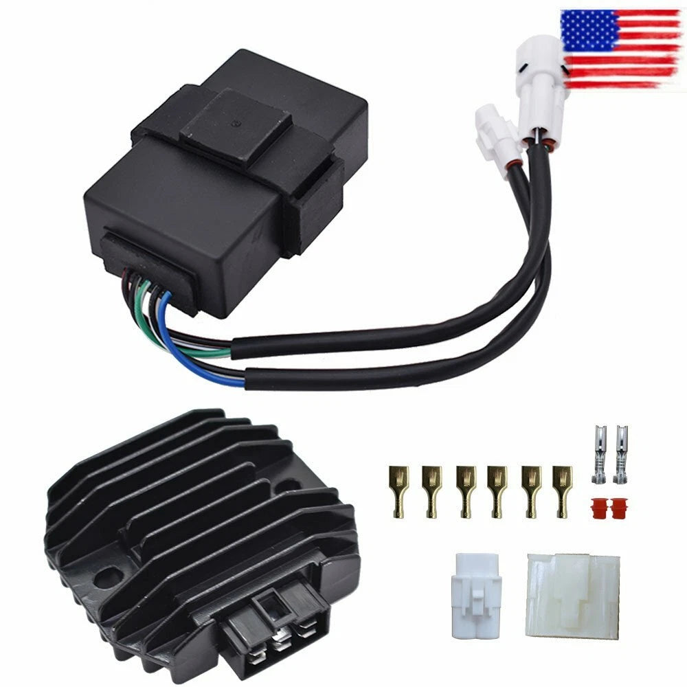 CDI Box Voltage Regulator Rectifier Kit for Kawasaki Bayou 300 (1988-1991)