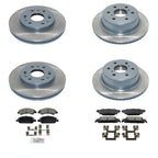 Brake Rotor & Pad Kit for Chevrolet Suburban, GMC Yukon (2007–2014)