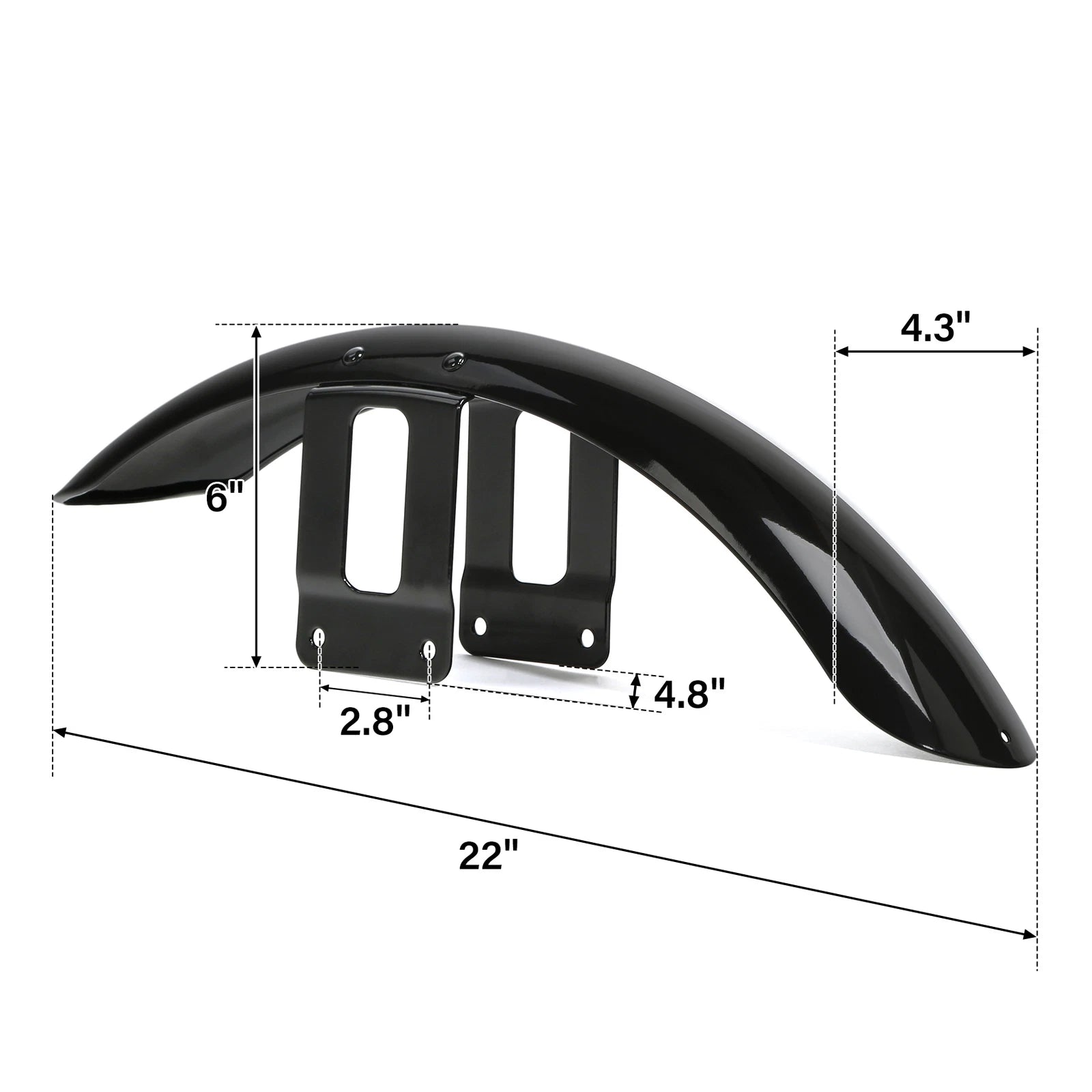 Fenders for Harley Sportster XL1200 XL883 Iron 883 (2004–2023)