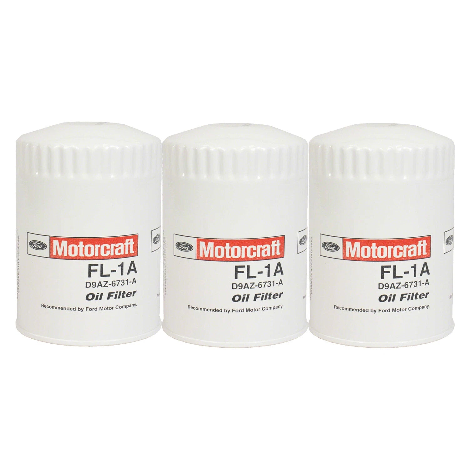 Set of 3 Engine Oil Filters for Ford Lincoln Mercury Plymouth (OEM)