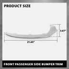 Front Right Bumper Trim for Mercedes-Benz C300 AMG (2015–2018)