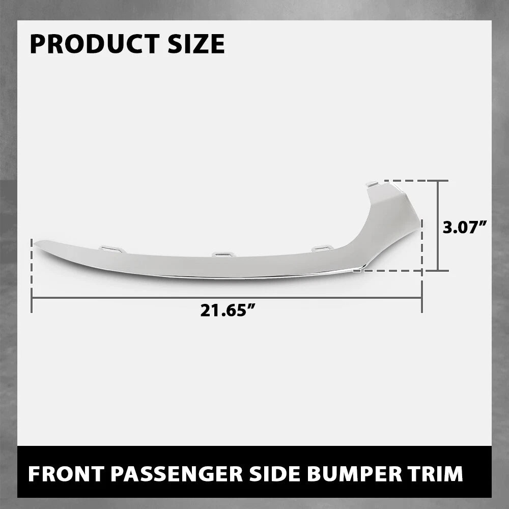 Front Right Bumper Trim for Mercedes-Benz C300 AMG (2015–2018)