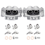Front Brake Calipers w/Brackets for Ford F-250 F-350 Super Duty (2005–2010) Pair
