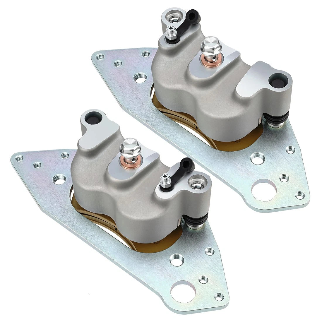 Front Brake Calipers & Pads for Polaris Ranger 570 800 900 1000 (2015–2023)