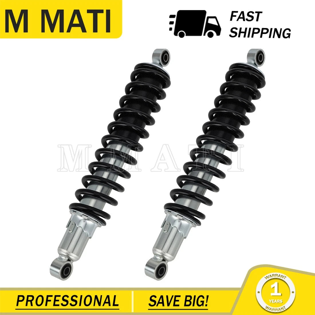 2X Front Shocks for Honda Rancher 420 (2014–2024) 51400-HR3-A21 51400-HR3-A71