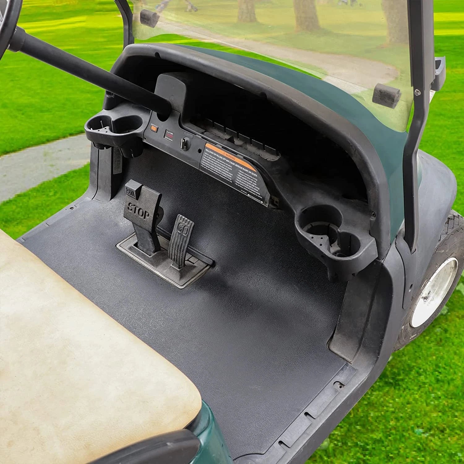 Rubber Floor Mat for Club Car Precedent (2004–Up)