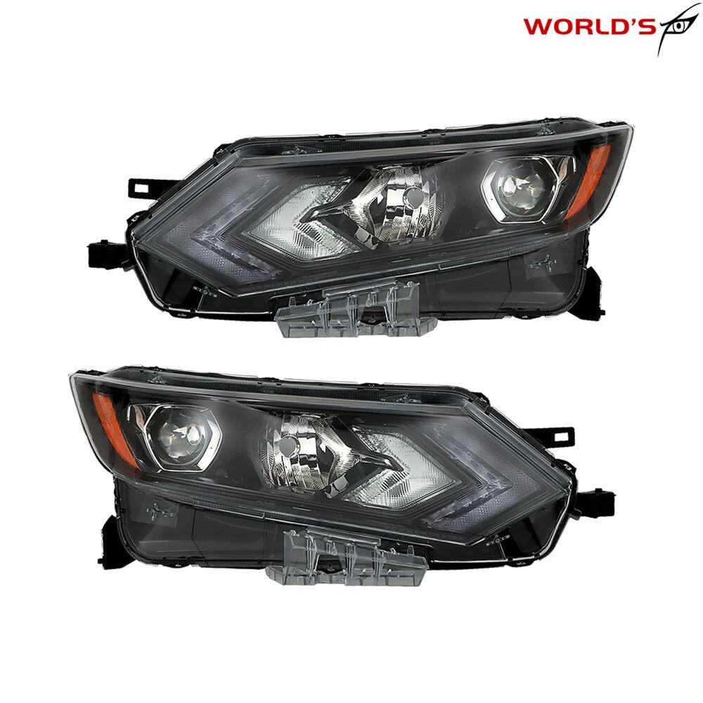 Set of 2 Halogen LED Projector Headlights for Rogue Sport (2020–2022)