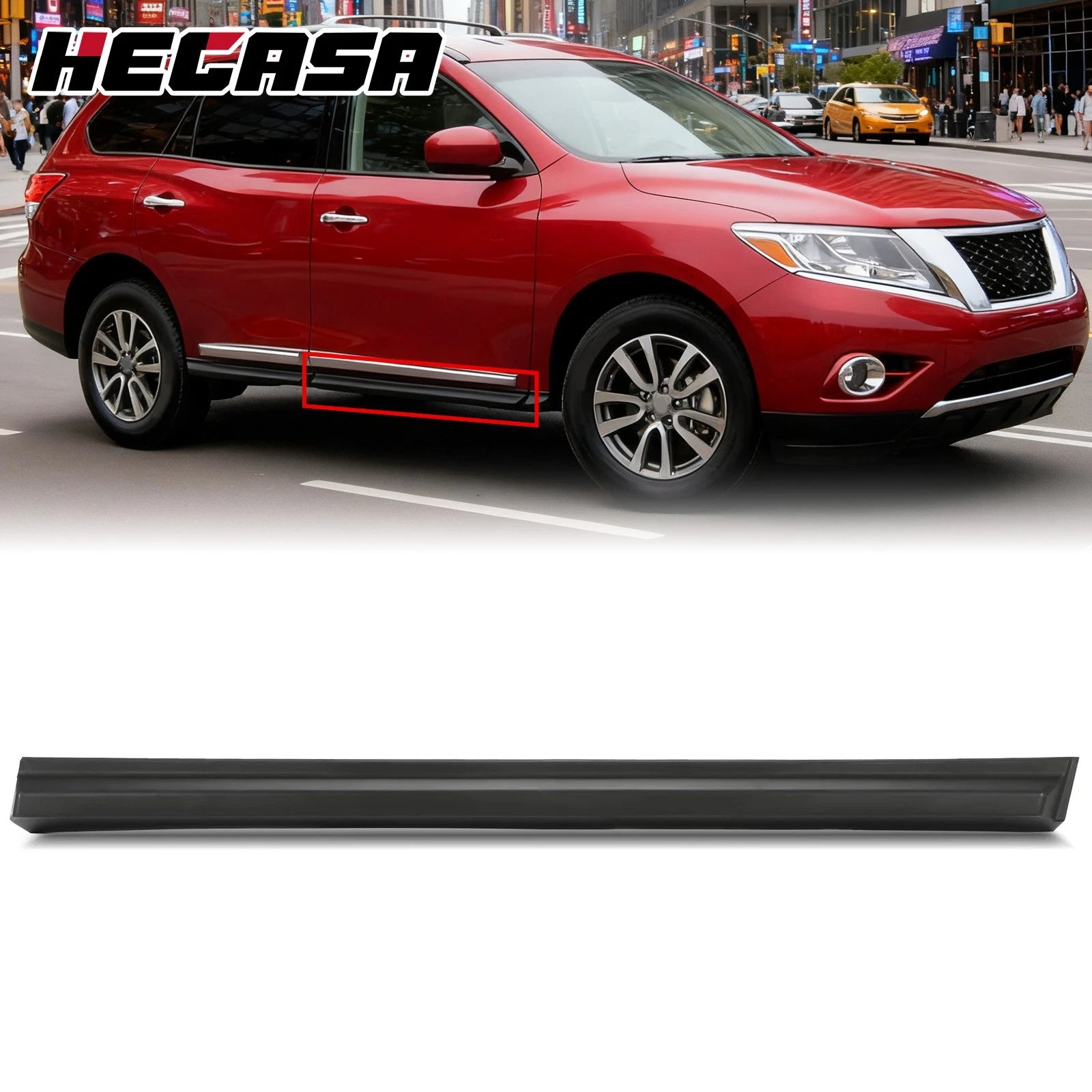 Front Right Door Lower Molding for Nissan Pathfinder (2013–2015)