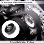 Drive Belt Idler Pulley for Chevrolet Silverado (1998–2013) No. 12669569/12555609