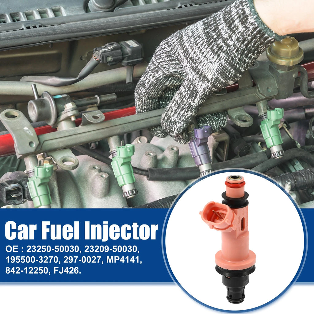 6pcs Fuel Injector Nozzle for Lexus GS400 (1998–2000) 23209-50030