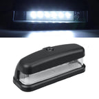 Truck Number Plate Light for Most Trucks (Low Power, Clear Lens)