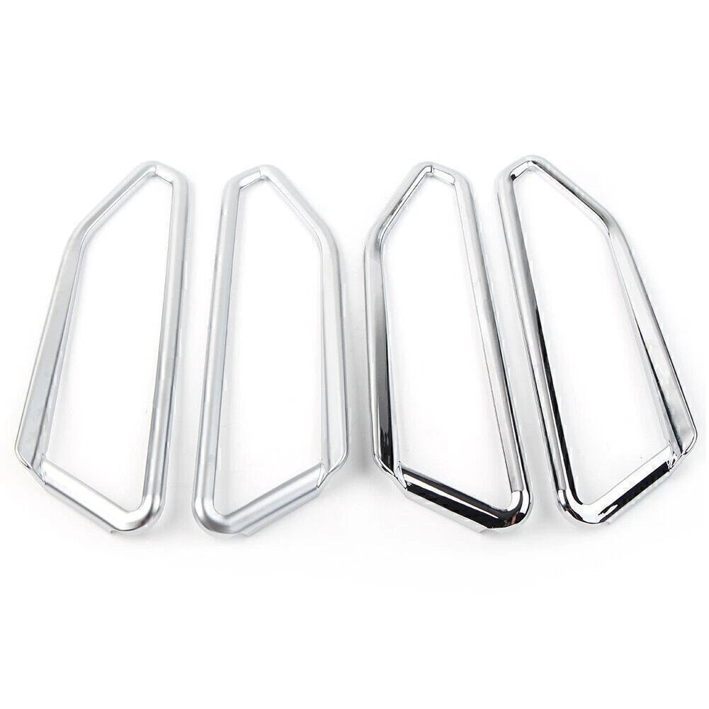 Chrome Front Fog Light Eyebrow Trim for Honda Goldwing GL1800 (2018–2023)