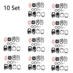 Set of 10 Carburetor Rebuild Kits for Walbro K20-WYL (Honda GX22/31, Echo GT1100/2101)