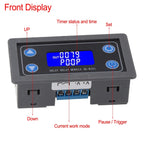 Time Delay Module for DC 12V with LCD Display and Digital Timer