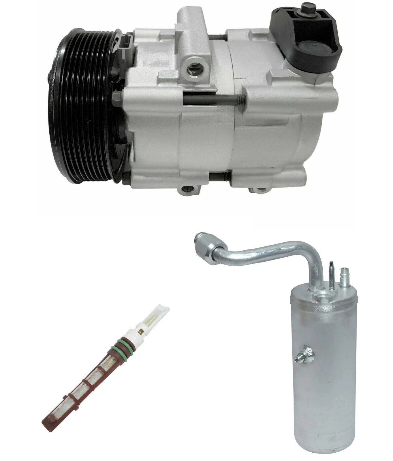 A C Compressor Kit Replacement for Ford F-350 Super Duty 6.0L (2005–2006)