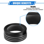 5pcs AC Climate Control Knob Ring for Chrysler 300, Dodge Challenger (2005–2023)