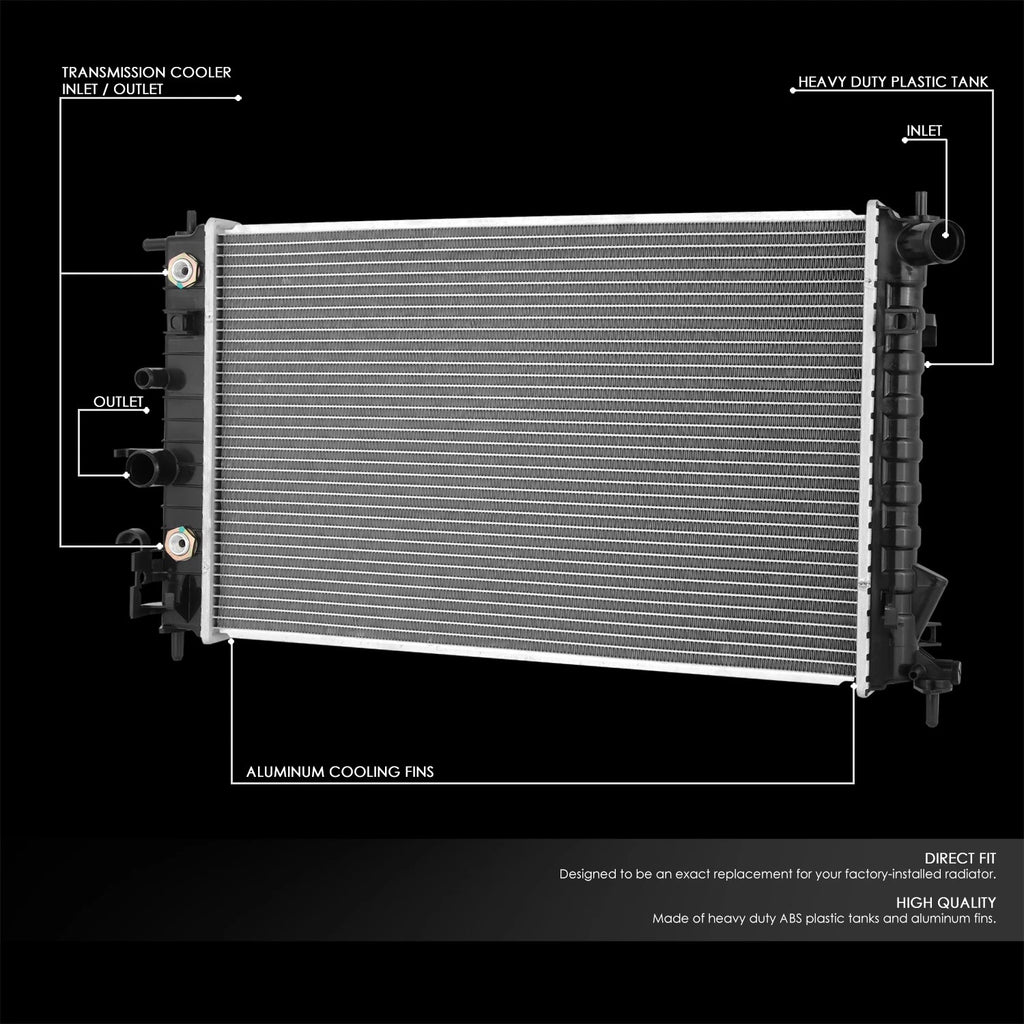 Aluminum Core Radiator DPI 2605 for Saturn L100 L200 L300 LS LS1 LW1 (2001–2003)