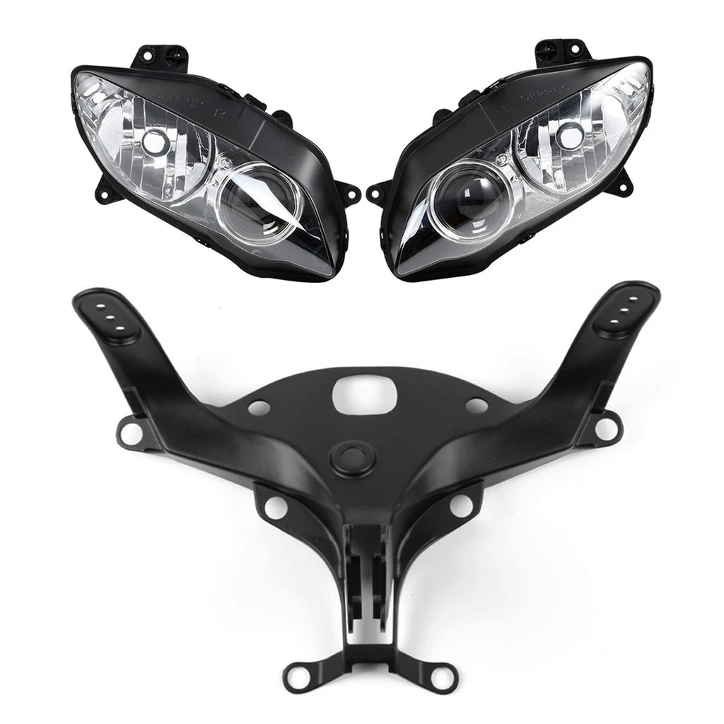 Headlight Assembly & Fairing Stay Bracket for Yamaha YZF R1 (2004–2006)