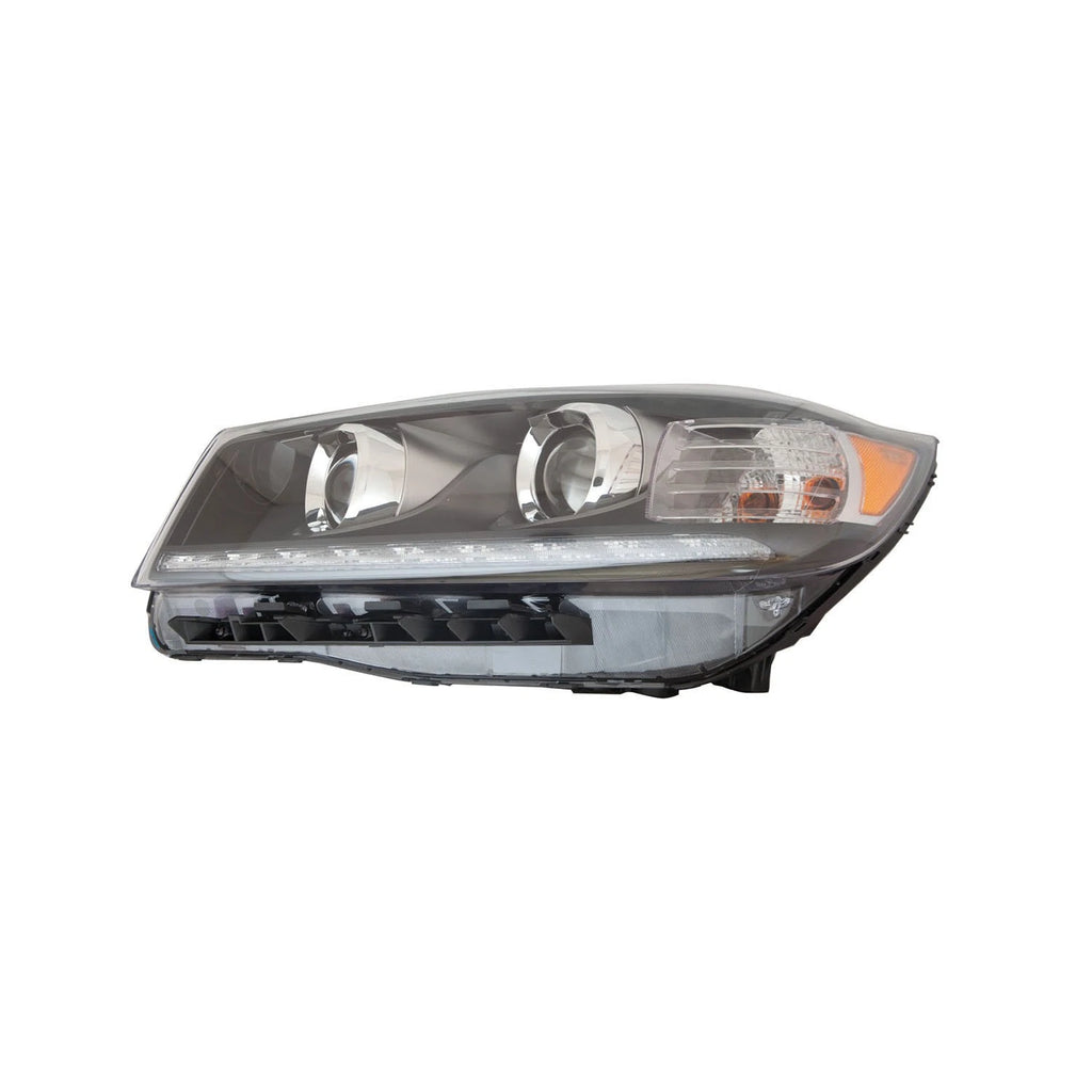 Replacement Driver Side Halogen Headlight Assembly w/o Adaptive Headlamps