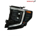 LED Headlights Black Trim for GMC Sierra 1500 (2022–2024)