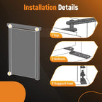 Hidden Secret Bookcase Door Pivot Hinge Kit for Performance Models