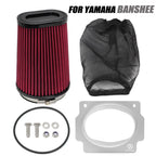 Pro Flow Airbox Adapter & Air Filter Pod for Yamaha Banshee 350 (1987–2006)