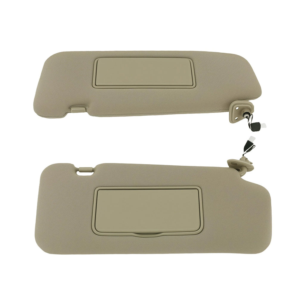 Set of 2 Beige Sun Visors for Nissan Murano (2009–2014) 96401-1AA1B