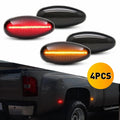 Set of 4 Smoked LED Side Marker Lights for Chevy Silverado (2001–2014)