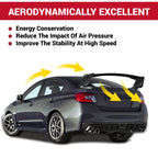 JDM Trunk Spoiler for Subaru WRX / WRX STI 4 Door (2015–2021) Carbon Fiber