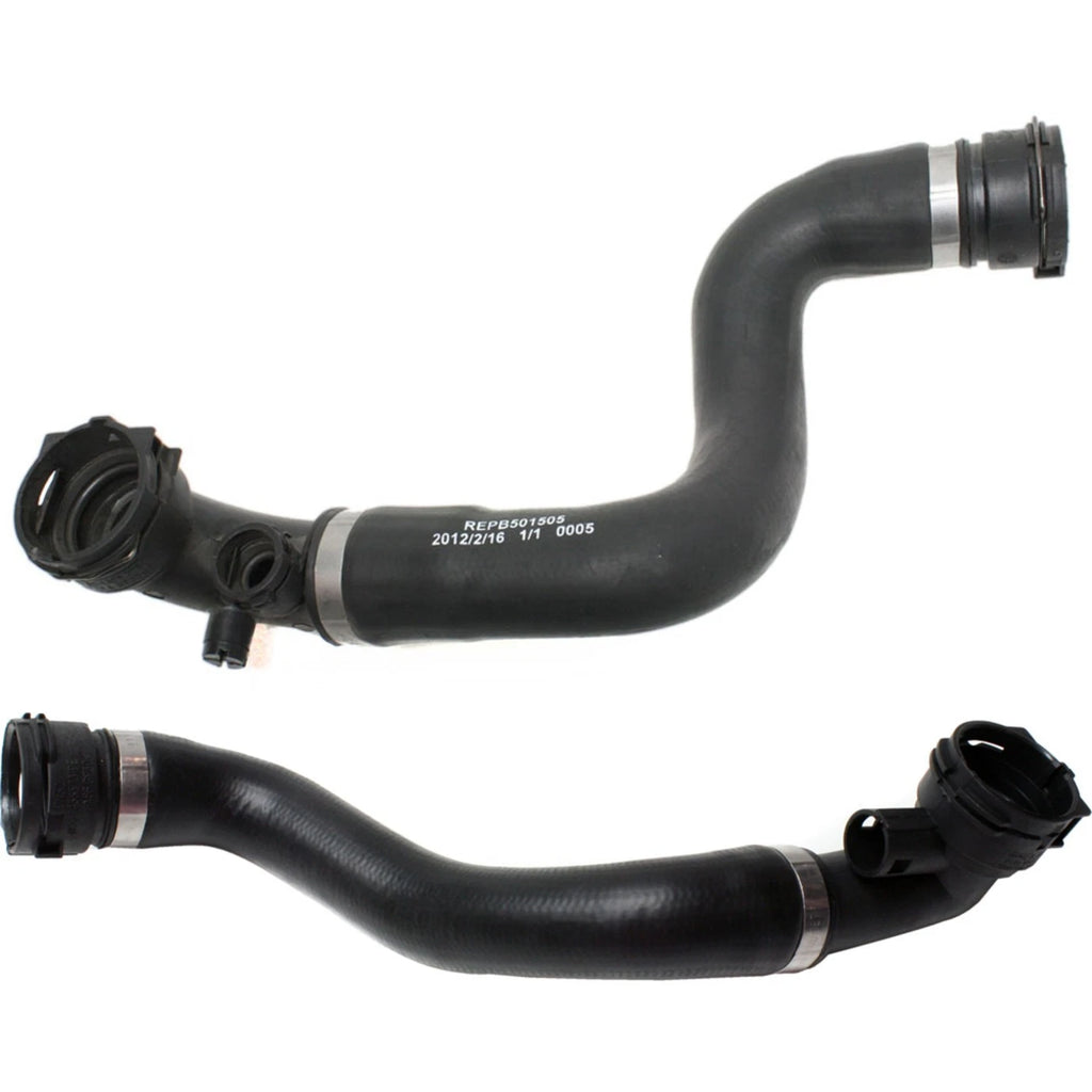 Set of 2 Upper Radiator Hoses for BMW E53 X5 Series (2001–2006)