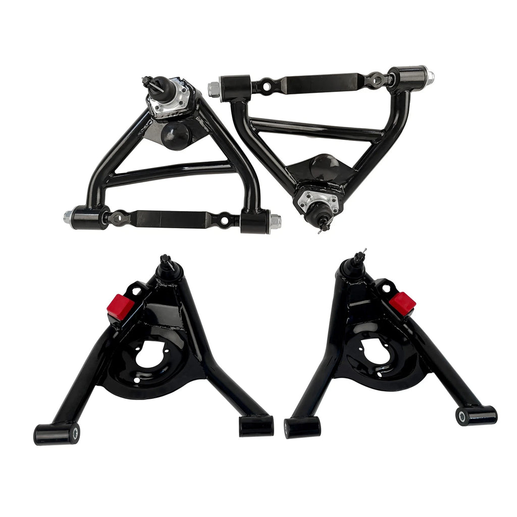 Set of 4 Front Tubular Control Arms for Chevrolet Camaro Pontiac Firebird (1970–1981)