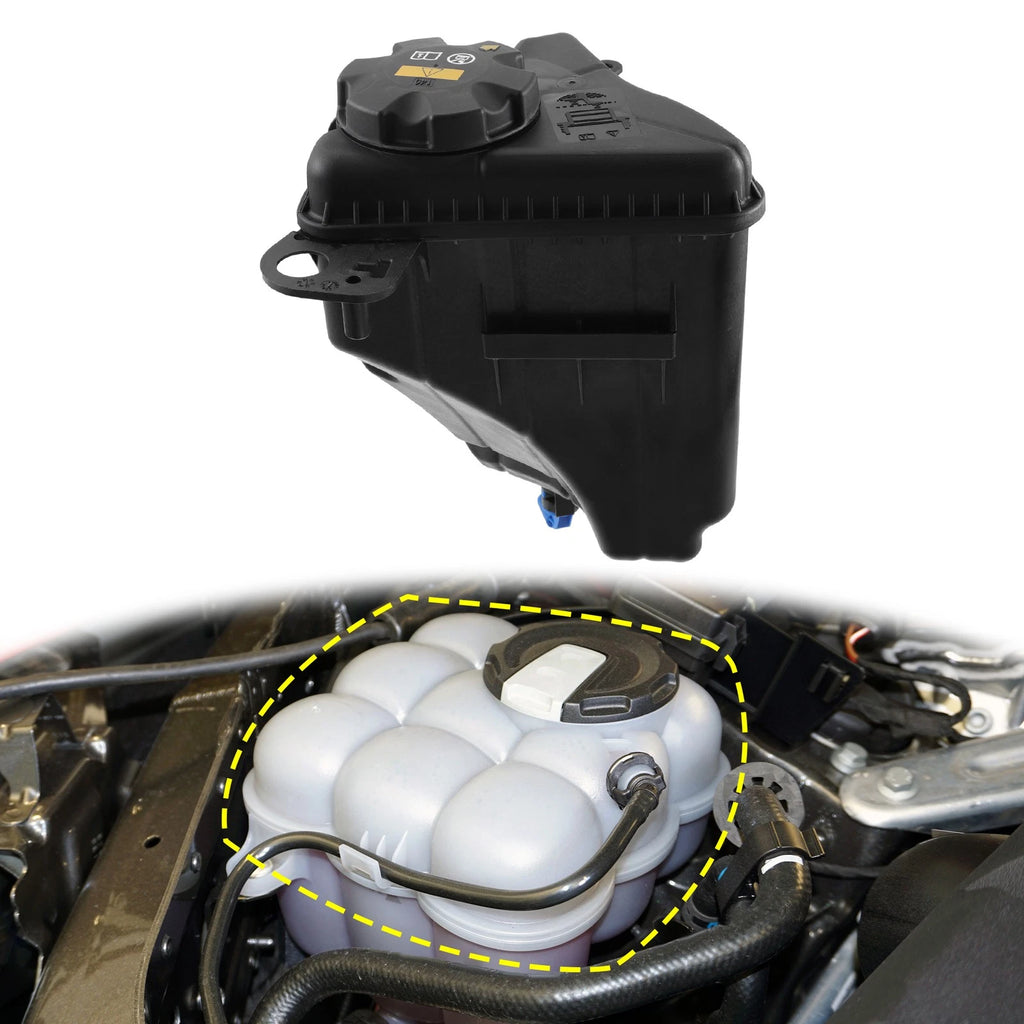 Coolant Radiator Reservoir Tank 17137647283 with Cap & Sensor for BMW (2019)