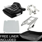 Chopped Trunk Mount Rack Docking Base Plate for Harley Touring Road Glide (2014–2023)