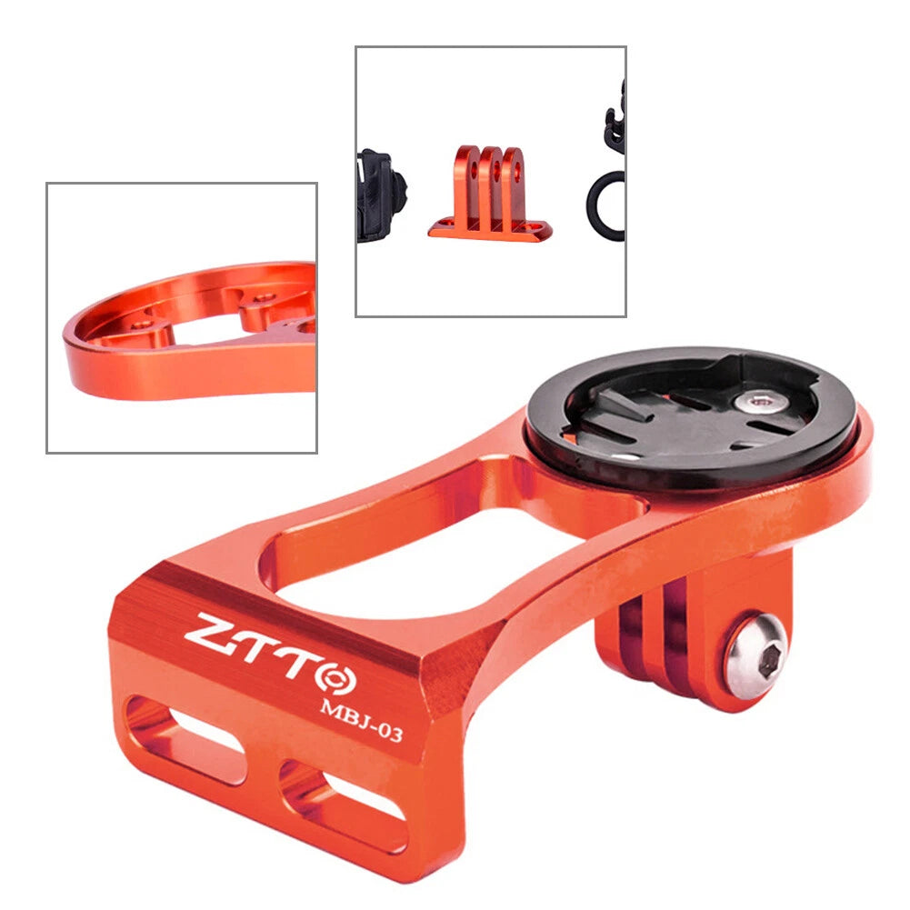 ZTTO Alloy Bike Stem Extension Mount for Garmin Edge GPS GoPro (2010–2023)