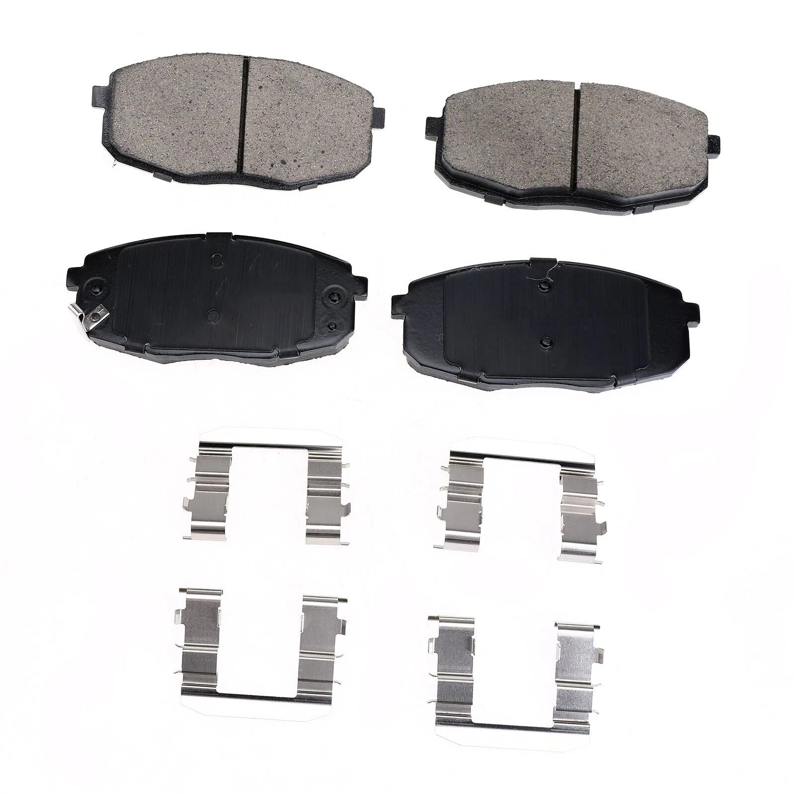 Front Disc Brake Rotor & Ceramic Pad Set for Kia Forte (2010-2013)
